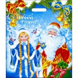 Пакет "Дед Мороз и Снегурочка" 40*47
