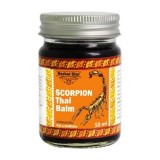 Чёрный бальзам с ядом скорпиона Herbal Star Scorpion Thai Balm 50 мл