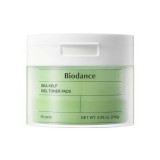 Успокаивающие пэды с водорослями Biodance Sea Kelp Gel Toner Pad 60 шт