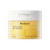Осветляющие пэды с ниацинамидом для сияния кожи Biodance Vita Niacinamide Gel Toner Pad 60 шт