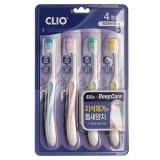 Набор зубных щеток с двумя видами щетинок CLIO Sens-R Deep Care Toothbrush 4 шт