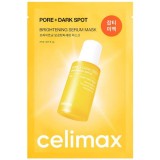 Маска для выравнивания тона и рельефа кожи Celimax Pore+Dark Spot Brightening Serum Mask 27 мл