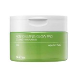 Успокаивающие тонер-пэды с экстрактом нони Celimax The Real Noni Calming Glow Pad 50 шт