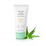 Солнцезащитный крем с Алоэ Вера Dabo Calming Sun Cream SPF50+/PA+++ 70 мл