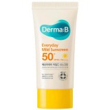 Минеральный солнцезащитный крем на каждый день Derma:B Everyday Mild Sunscreen SPF50+ PA++++ 50 мл