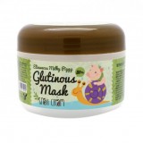 Ночная крем-маска с муцином улитки Elizavecca Milky Piggy Glutinous Mask 80% Snail Cream 100 гр