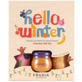 Подарочный набор Frudia Hello Winter Honey Lip Balm & Hand Cream Gift Set