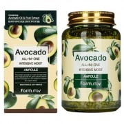 Многофункциональная ампульная сыворотка с экстрактом авокадо FarmStay Avocado All-In-One Intensive Moist Ampoule 250 мл