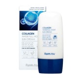 Увлажняющий солнцезащитный крем с коллагеном FARMSTAY Collagen Water Full Moist Sun Cream SPF50+ PA++++ 45 гр