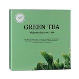 Набор для ухода за кожей лица с зеленым чаем Giinsu Green Tea Moisture Skin Care 3 set