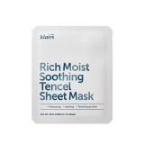 Успокаивающая маска для глубокого увлажнения кожи Klairs Rich Moist Soothing Tencel Sheet Mask 25 мл