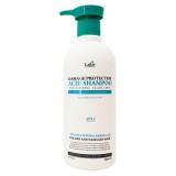 Профессиональный бесщелочной шампунь для поврежденных волос Lador Damage Protector Acid Shampoo 530 мл