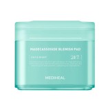 Успокаивающие тонер-пэды с мадекассосидом Mediheal Madecassoside Blemish Pad 100 шт