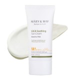 Успокаивающий солнцезащитный крем с центеллой Mary&May CICA Soothing Sun Cream SPF 50+ PA++++50 мл
