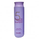 Тонирующий шампунь для осветленных волос Masil 5 Salon No Yellow Shampoo 