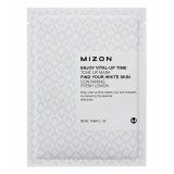 Тканевая маска для улучшения тона кожи лица Mizon Enjoy Vital-Up Time Tone Up Mask 30 мл