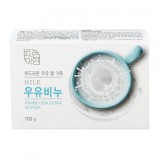 Косметическое мыло молочное для сухой кожи Mukunghwa Pure Milk Soap 100 гр