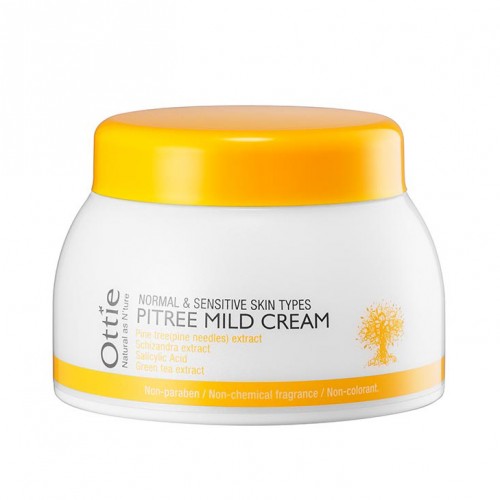 Крем для чувствительной кожи с маслом пихты Ottie Pitree Mild Cream Крем для чувствительной кожи с маслом пихты Ottie Pitree Mild Cream