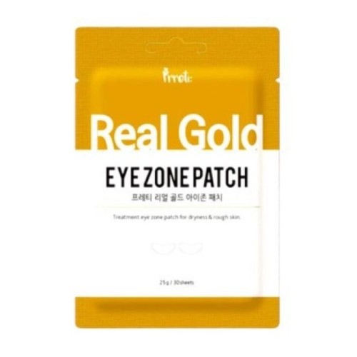 Патчи для глаз с золотом и коллагеном Prreti Eye Zone Patch Real Gold 30 шт Патчи для глаз с золотом и коллагеном Prreti Eye Zone Patch Real Gold 30 шт
