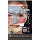 Комбинированная мульти-маска для сухой кожи лица Purederm Galaxy 3X Multi-Masking Program For Dry Skin