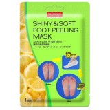 Отшелушивающая пилинг-маска для ног PUREDERM Shiny & Soft Peeling Foot Mask 50 гр