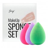 Набор спонжей для макияжа глаз SINGI make up sponge set 3 шт