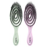 Расческа для волос с натуральной щетиной SOLOMEYA Bio Hair Brush With Natural Boar Bristle