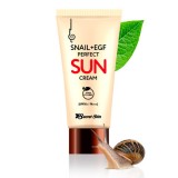 Солнцезащитный крем с муцином улитки и EGF Secret Skin Snail+EGF Perfect Sun Cream SPF50+ 50 мл