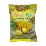 Конфеты с натуральным ананасом Fruit Fit Real Pineapple Added 84 гр