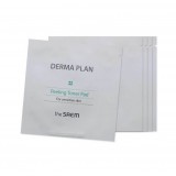 Тонизирующие пэды для чувствительной кожи The Saem Derma Plan Peeling Toner Pad 1 шт