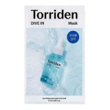 Тканевая маска для глубокого увлажнения Torriden DIVE IN Low Molecular Hyaluronic Acid Mask 27 мл