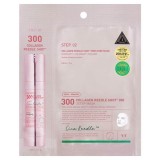 Интенсивная двухфазная маска с коллагеном VT Cosmetics Collagen Reedle Shot 300 2step Mask 1,5 гр + 25 гр