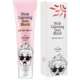 Успокаивающий солнцезащитный крем VILLAGE 11 FACTORY Pink Calming Sun Block SPF50+ PA++++