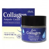 Ампульный крем для лица с коллагеном Ekel Collagen Ampule Cream 70 мл