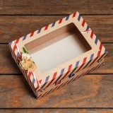 Коробка складная "Пусть сбываются мечты" (33725/11) 21*15*7 см