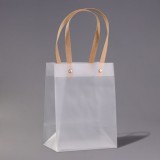 Пакет прозрачный подарочный из ПВХ высокий 20*15*7 см