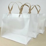 Пакет прозрачный подарочный из ПВХ большой 25*31*14 см