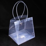 Сумка-пакет для цветов прозрачный (7129/1) 16*17 см